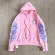 Chrome Pink hooded sweatshirt