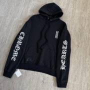 Chrome Dark pattern all-over print hoodie - 图片 3