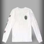 Chrome Horseshoe-shaped long sleeves