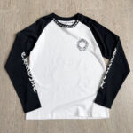 Chrome Classic black and white long sleeves