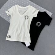 Chrome Horseshoe print short-sleeve