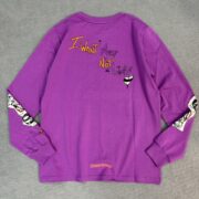 Chrome The latest purple long-sleeve