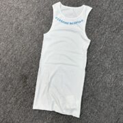 ch knitted T-shirt tank dress