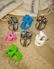 Hollowed-out cross endless ring - 图片 3