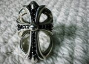 Hollowed-out cross endless ring - 图片 6