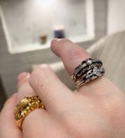 Thin cross ring - 图片 5