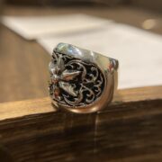 Large six-pointed star ring - 图片 2