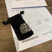 White diamond Grand Cross Guardian Ring - 图片 2