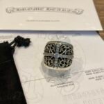 White diamond Grand Cross Guardian Ring