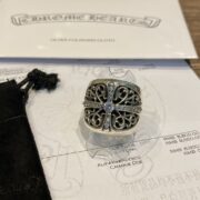 White diamond Grand Cross Guardian Ring