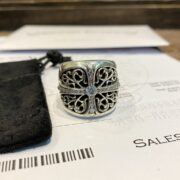 White diamond Grand Cross Guardian Ring - 图片 8