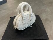 White bowling ball
