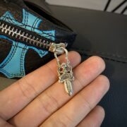 Small colored leather cross-stitch waist bag - 图片 6