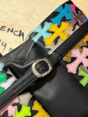 Colored leather and black leather backpacks - 图片 8