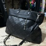 black briefcase
