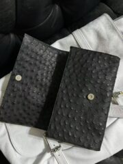 Ostrich leather handbag - 图片 4