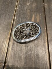 Hexagram belt buckle